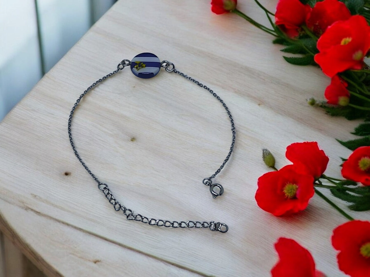 Bracelet Ma Jolie Marinière en Fleurs