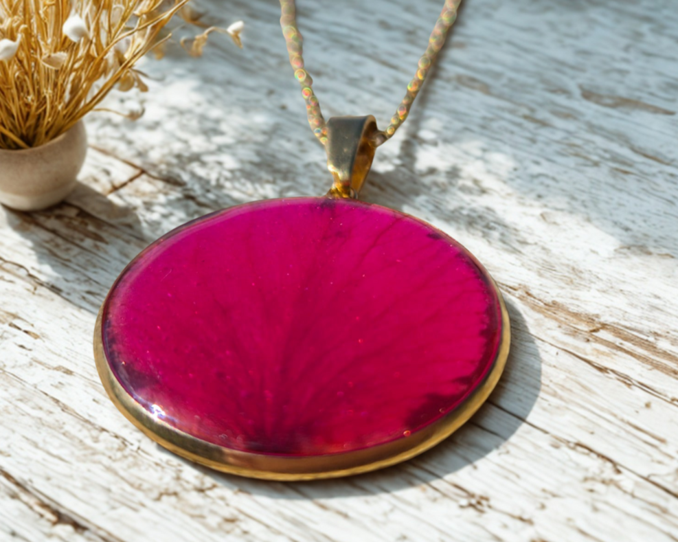 Collier Rose PoétIque