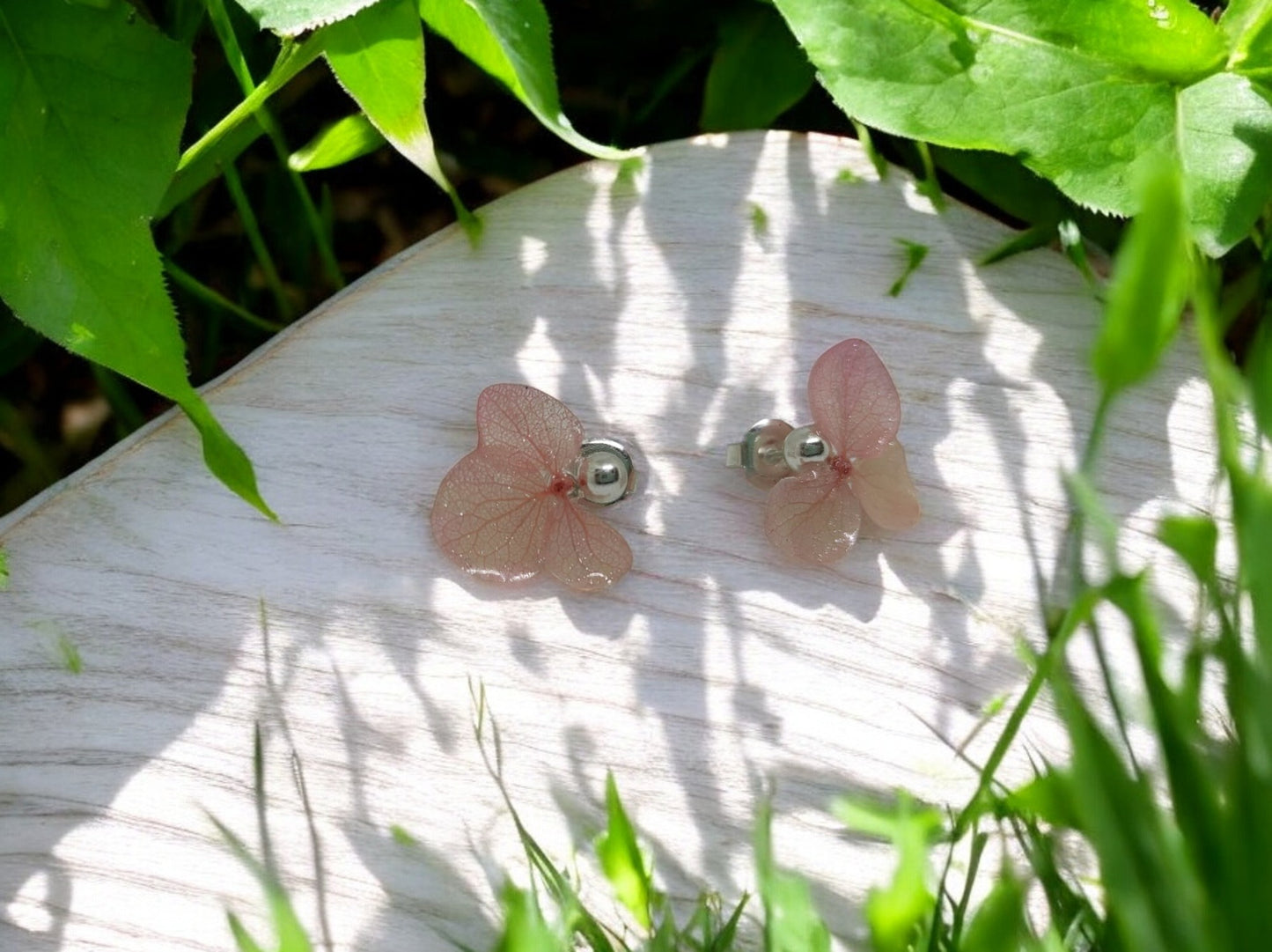 Clous d'oreilles Hydrangea