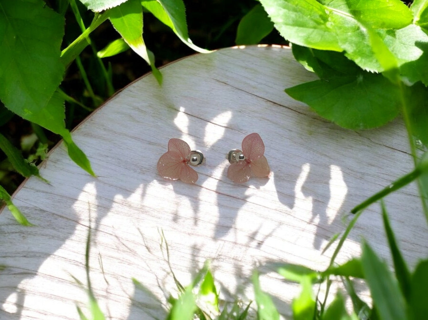 Clous d'oreilles Hydrangea
