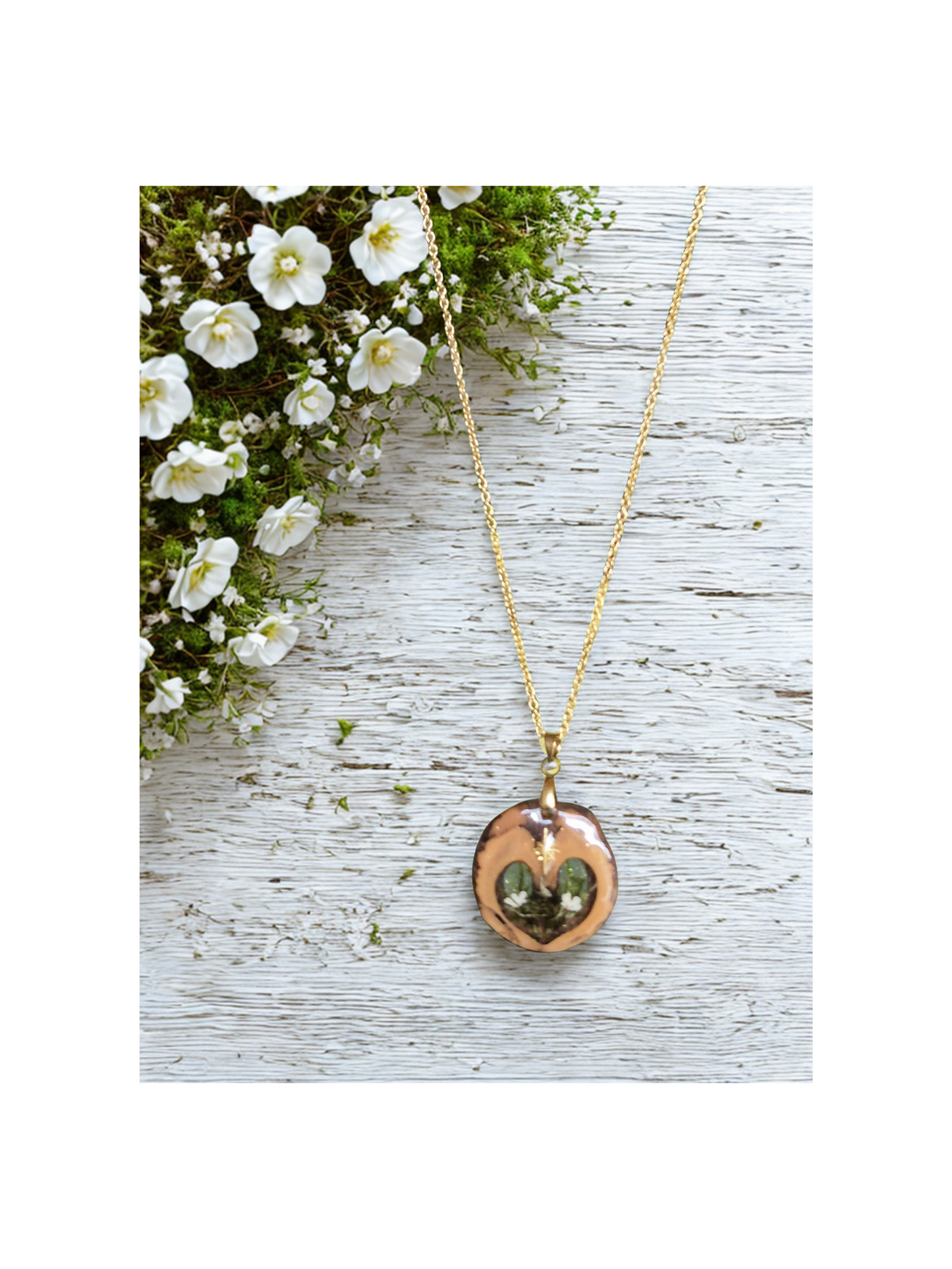 Collier Coeur de Forêt