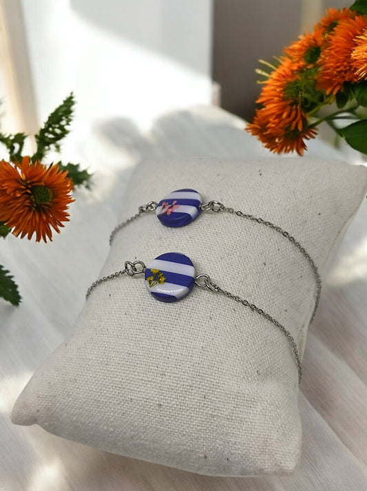 Bracelet Ma Jolie Marinière en Fleurs