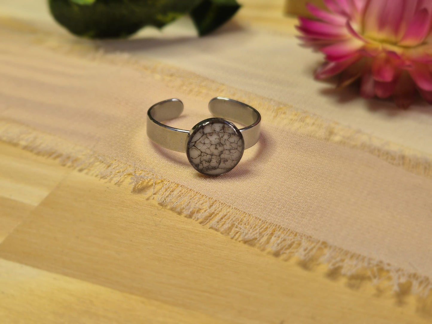 Bague Dentelle de feuille