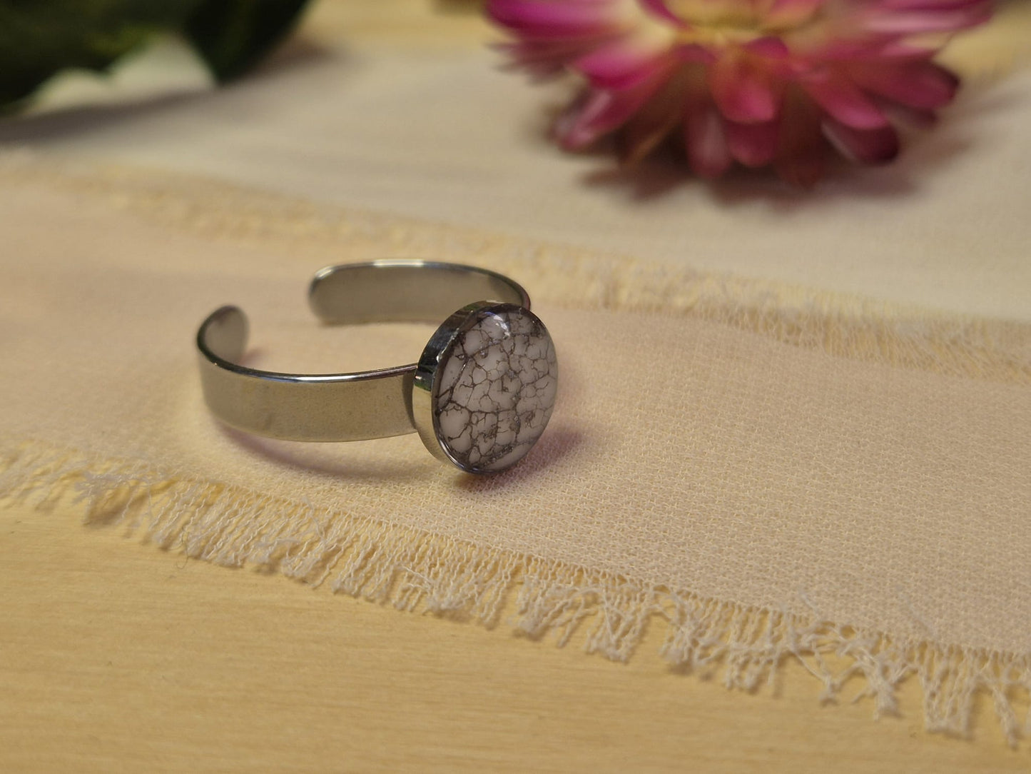 Bague Dentelle de feuille