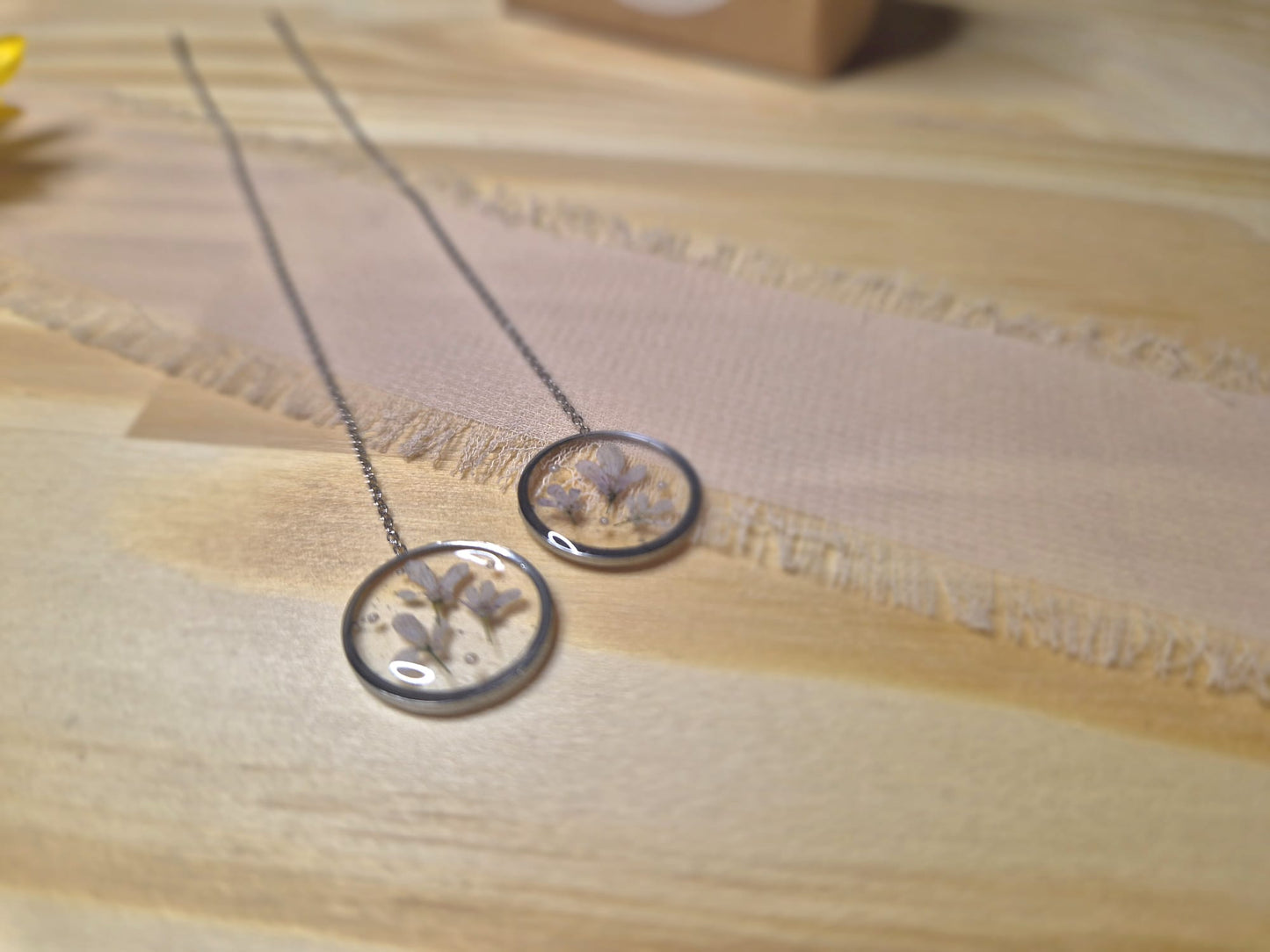 Chaînes d'oreilles botaniques - Fleur de Coriandre
