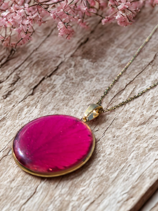 Collier Rose PoétIque