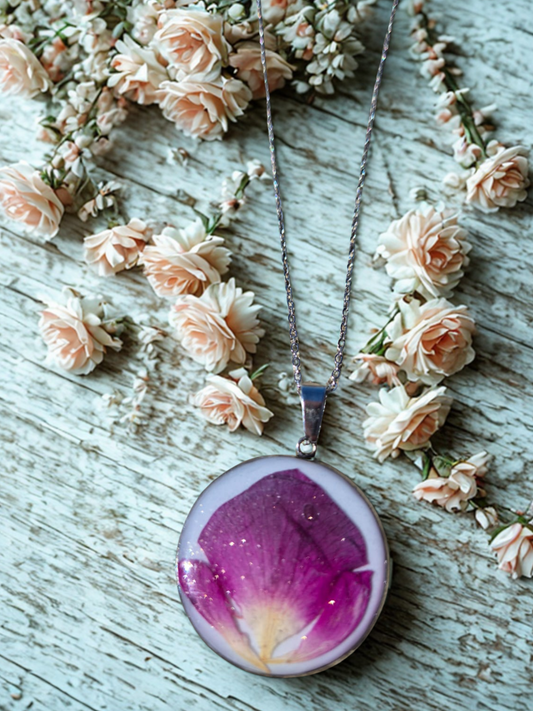 Collier Pétale de Damas
