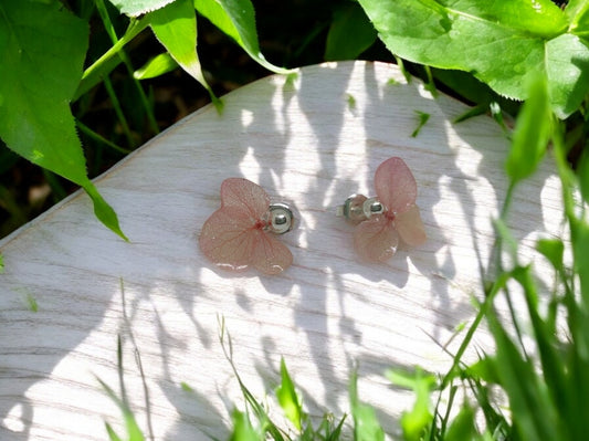 Clous d'oreilles Hydrangea