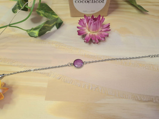 Bracelet Botanique - Pétale de Rose